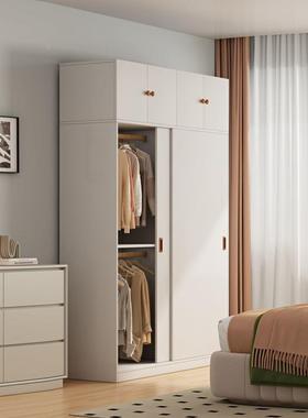 全实木儿衣柜推GRU型拉门家用卧室原木小户童木衣制男孩女孩宝宝