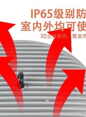 DOB线性WJI仓UO工矿灯仓库厂房灯谷车库照明灯lF灯ed顶棚多场景照