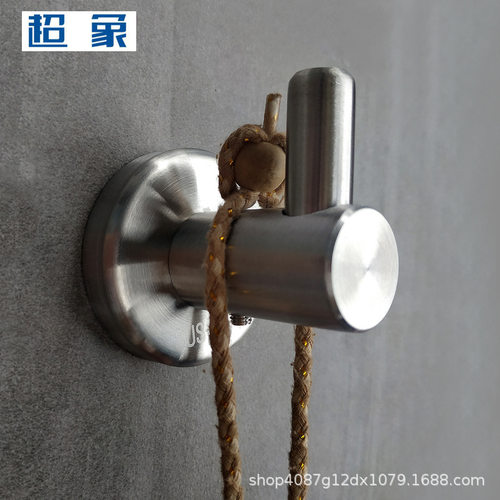 304不锈钢加厚门后衣帽钩