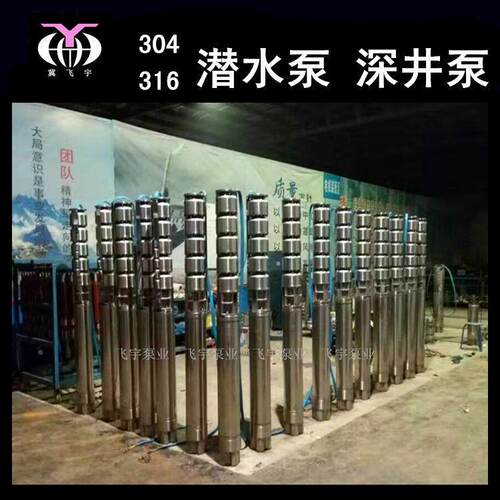 2QJR潜水深井泵200QJ3-40/2不钢FTZ304316耐高温耐腐锈潜水泵