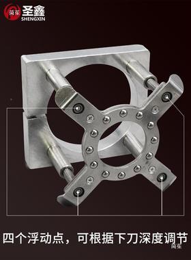 主电机全自动压料器内径0m压m901轴212008mm雕刻机台面浮动弹簧板