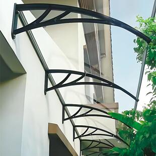 力板雨棚家用户外庭院门头防雨挡板窗屋檐阳B901台防飘雨户遮耐阳