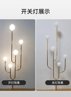 款DOC婚新庆艺圆5头路引灯电铁镀球泡婚礼迎宾区布置道具节日装扮