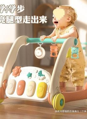 之新生婴儿宝宝脚踏钢琴健身二合一功能手多推车健身架88052新生