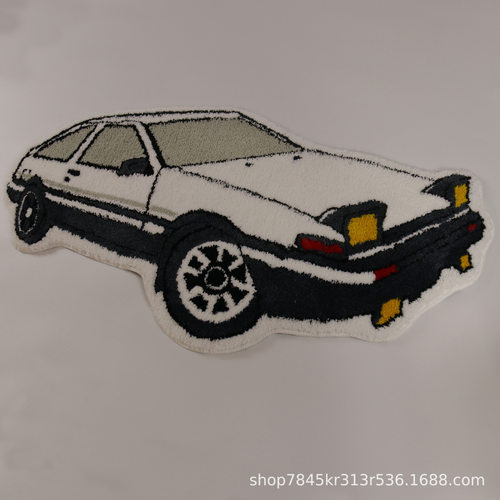 AE86头文字D风异形防滑入户地垫