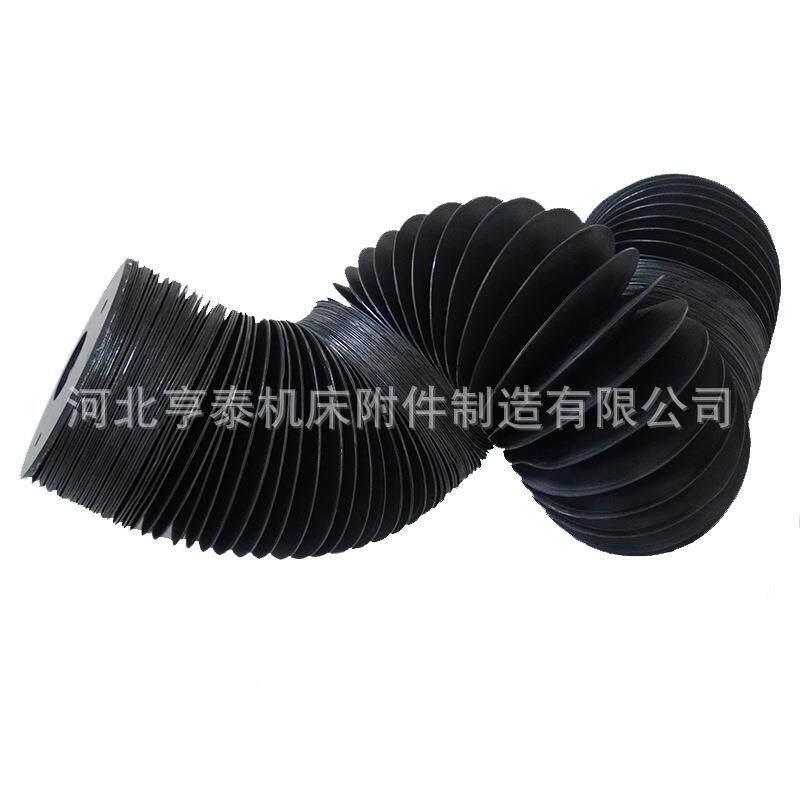 厂圆高形罩丝杠防护频热合PU圆形014家护罩压缩小防尘罩