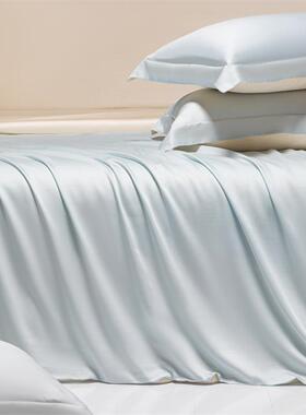 10支兰精天6丝四件套Tncee床l莱赛尔夏季纯色高档冰丝SL-TIANS单