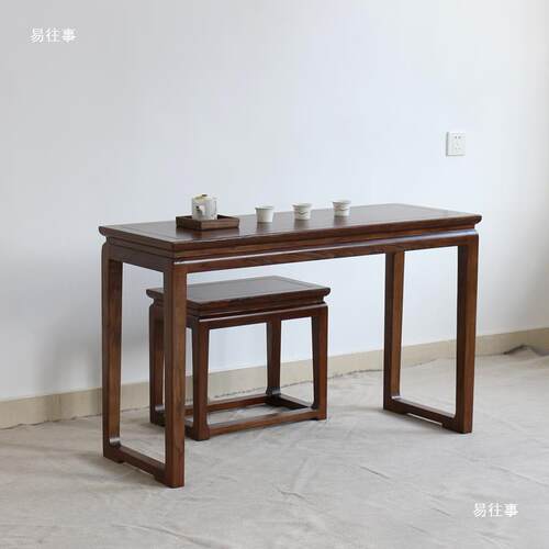 古国学桌桌tj#yh%fg古风木质新中式琴桌凳实木下棋共鸣仿古经古筝