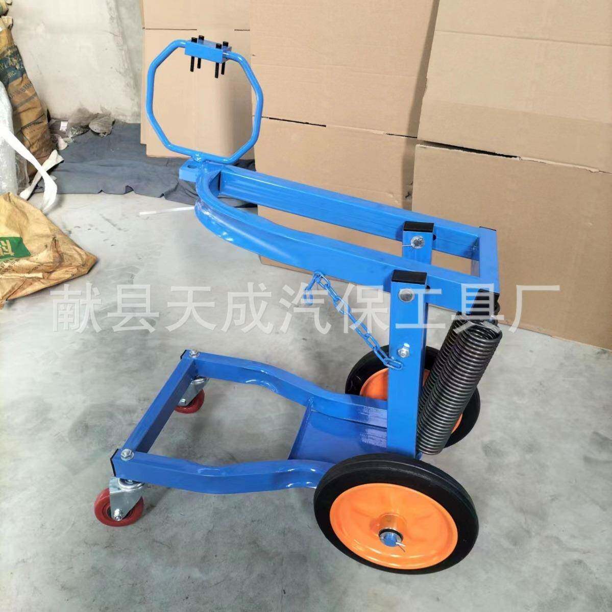 风炮支架大轮风XRY炮架吊机气动扳手托大车风炮架子修汽工具