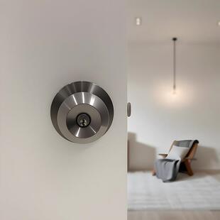 卧球形门锁室内卫生形间老式球锁型家用通用执手WLS锁双头室匙球