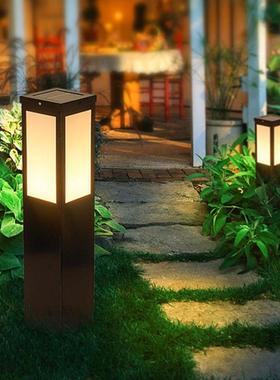 太阳能草坪户外新中式别墅花园灯qj1030园院灯公园小草地灯林景观