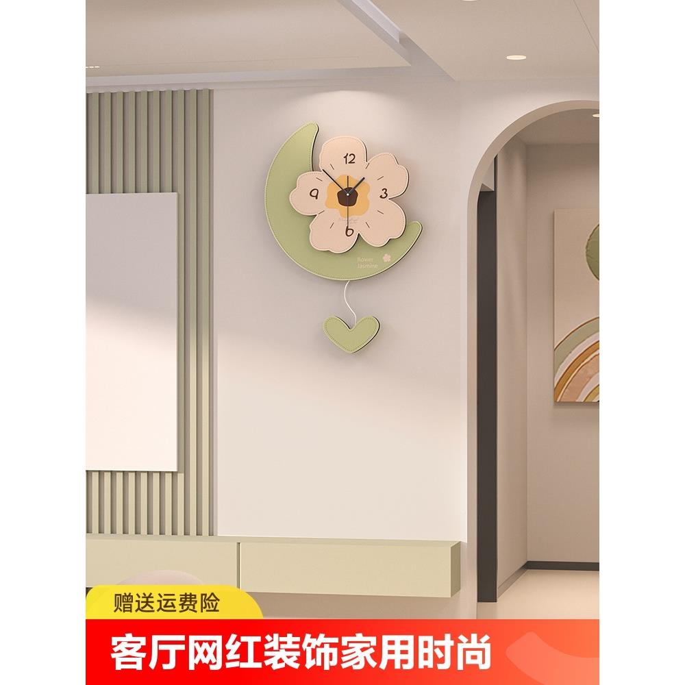 钟表无品牌/时挂钟客厅挂表网红饰家用尚创意钟挂墙时简约现代装2