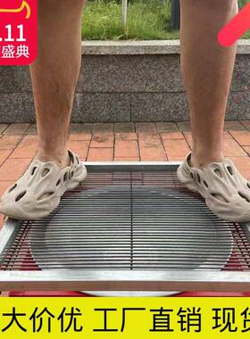 加大烧厚烧烤桌商用摆321654摊烧烤架烤炉特大号用家烧烤加加粗条