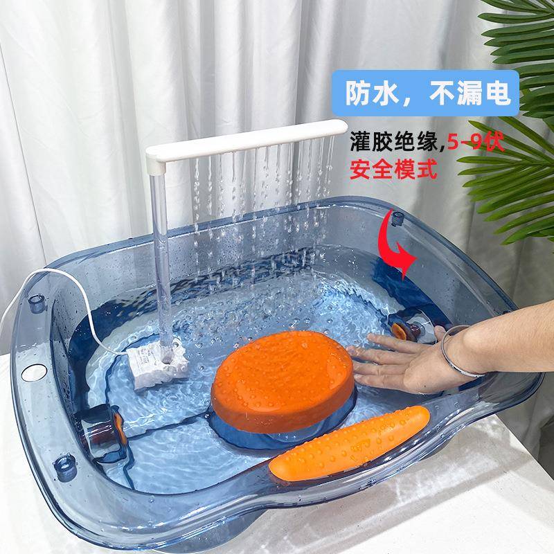 大容量TBC泡头躺家养用水循环洗头卧床平式头疗发盆升盆级加热