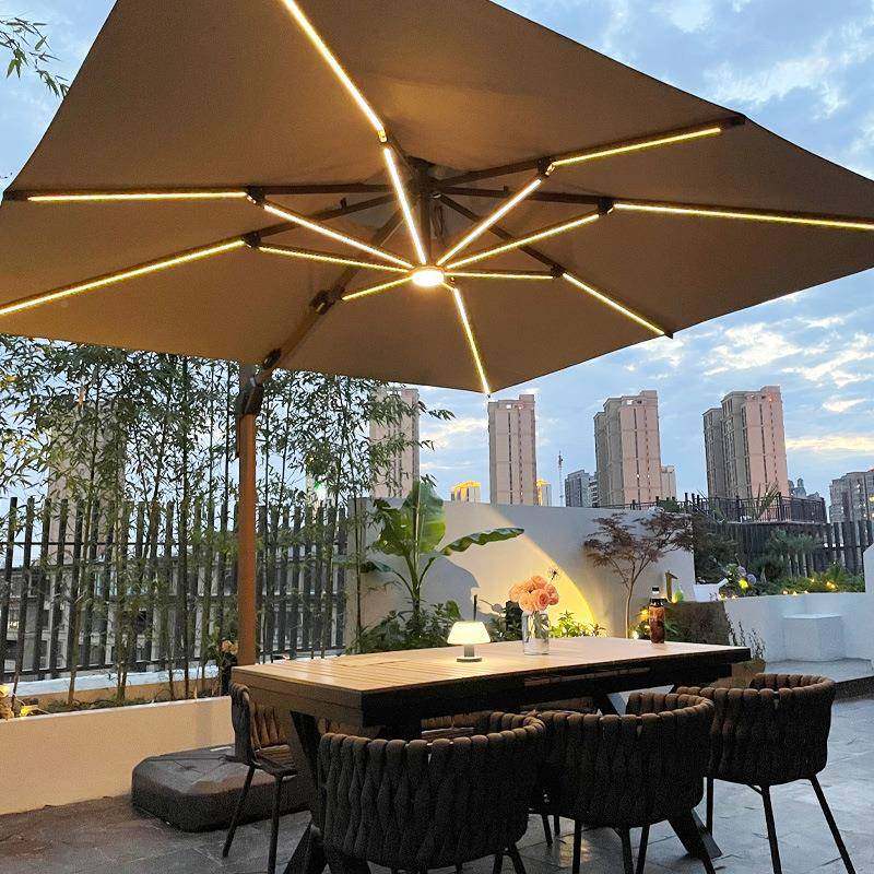 椅外桌庭581院编藤露天阳茶桌室台外休闲塑木伸户缩桌铝合金餐桌,商业/办公家具,商用藤编家具,淘宝优惠券,粉丝福利购,淘宝优惠卷