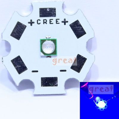 CREE型封装高亮钓鱼灯蓝光led灯珠450-455nm植物蓝光3535XPE蓝光