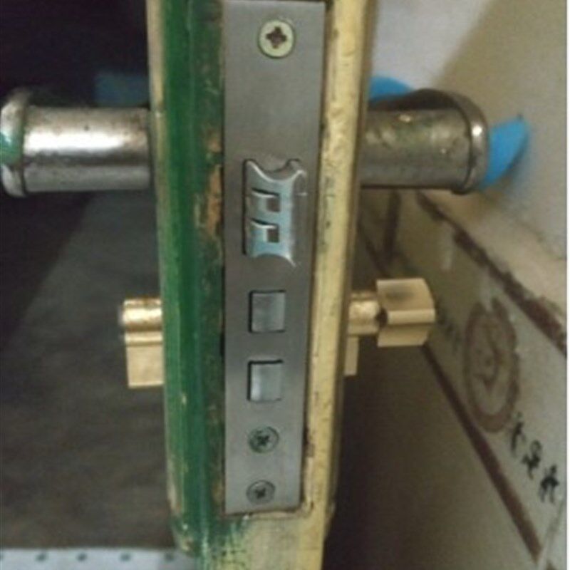 房门锁卧室内门锁具换锁配锁大50锁体室木门锁执手面板不锈钢门锁