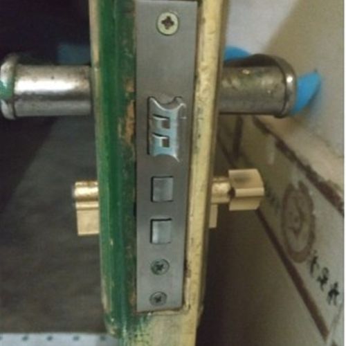 房门锁卧室内门锁具换锁配锁大50锁体室木门锁执手面板不锈钢门锁