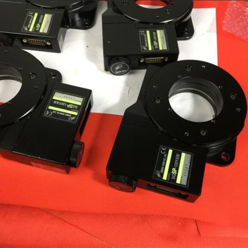 进口超薄电动旋转台 数控分度盘 SGSP-120YAW 高精度转盘 转台