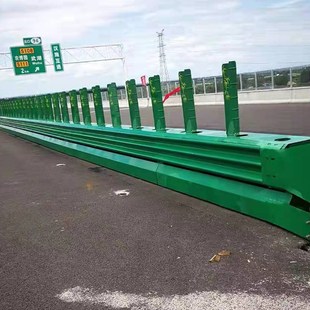 高速公路中央开口移动护栏活动钢绞线隔离防撞预应力折叠组合护栏