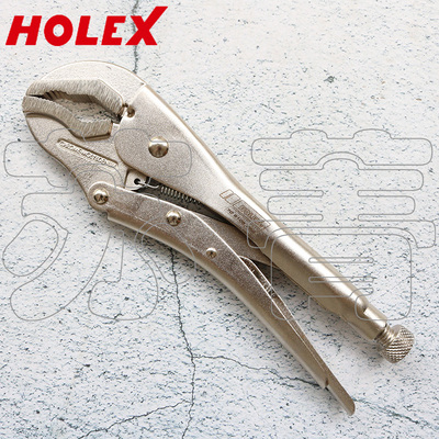 德国霍夫曼HOLEX 通用大力钳 V 型卡爪 250 mm