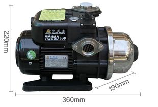 台湾华乐士水泵 TQ200 全自动家用增压泵电子稳压加压机 TQ200B