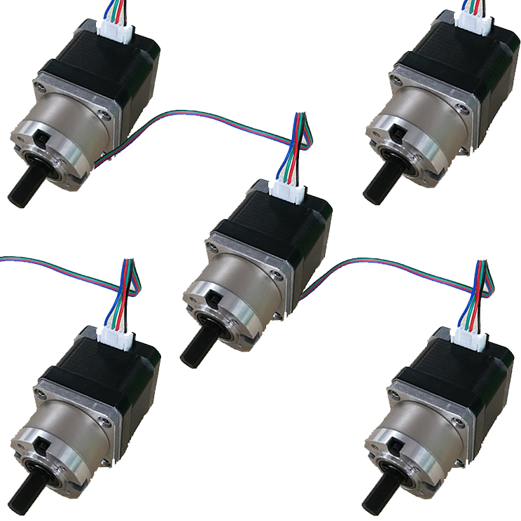 Nema17 planetary gear reduction motor 42行星减速电机 速比1:5