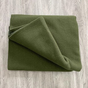 老式库存87式毛l毯不包边2千克草绿军绿毯冬季羊毛羊绒毯加厚保暖