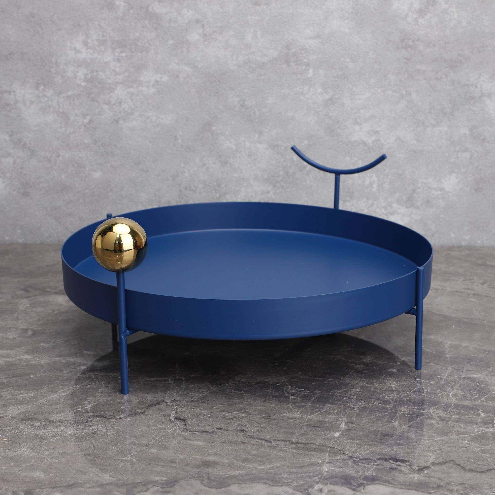 新中式创意金属圆形托盘样板房电视柜餐厅客厅卧室玄关饰品摆件,畜牧/养殖物资,畜牧/养殖器械,淘宝优惠券,粉丝福利购,淘宝优惠卷