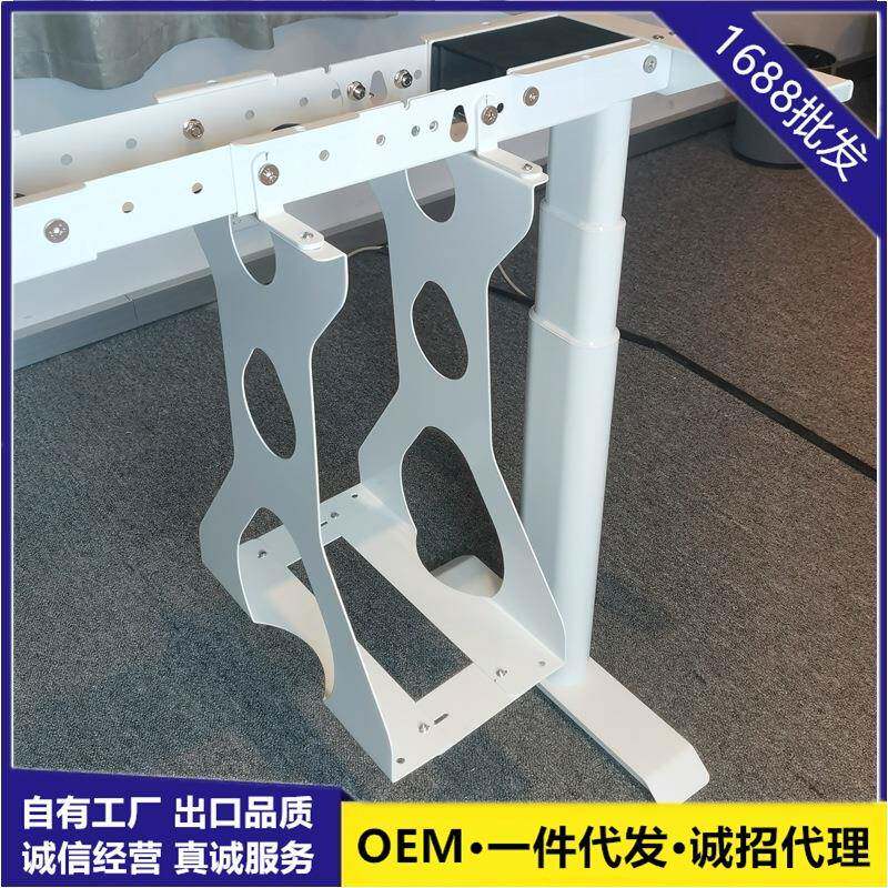 台式机箱架电脑主机架悬挂式金属挂架升降桌专用CPU主机托
