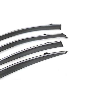 适用于2009 配件 2014莲花L3竞速晴雨挡注塑车窗雨眉挡雨板改装
