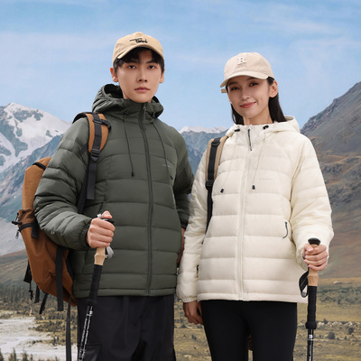 鸭鸭官方正品轻薄排骨羽绒服