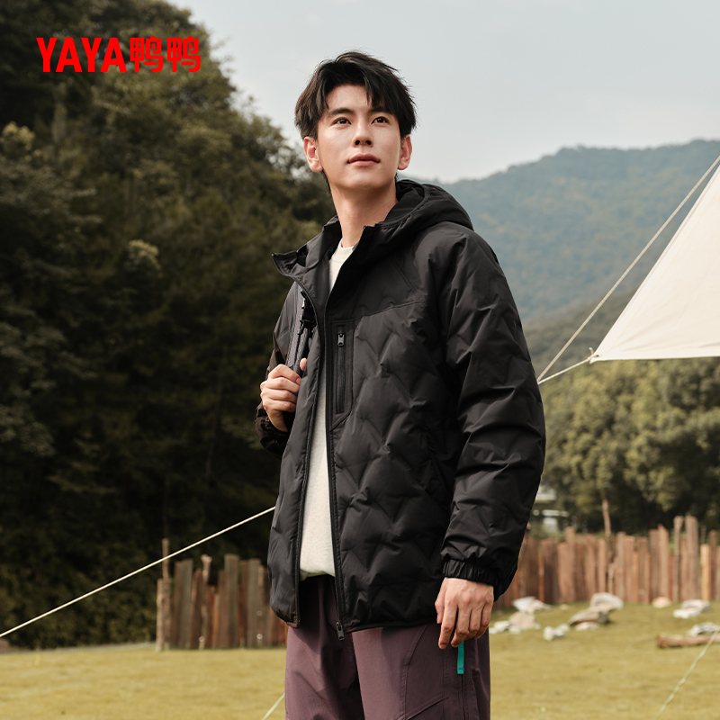 YAYA鸭鸭轻薄羽绒服短款