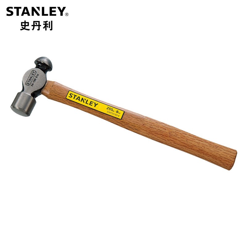 STANLEY/史丹利工具硬木柄圆头锤54-189/190/191/192/193/194-23