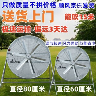 德国进口大风力工业扇农用扬谷扇车间厂房岗位式调速风机养殖风扇