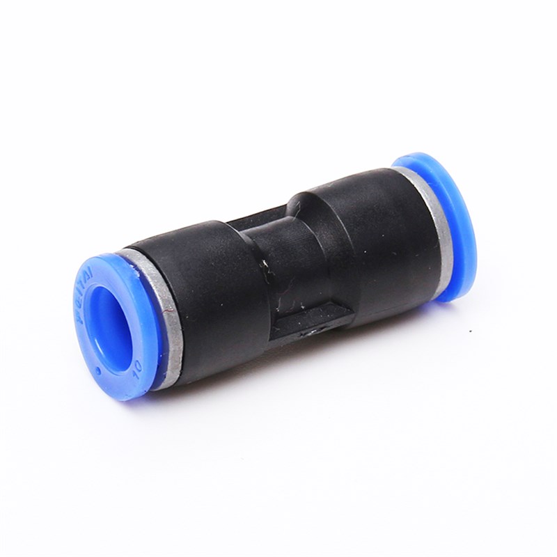 气动元件 PU塑料直通接头 气管快插快速连接件 4/6/8/10/12/14/16