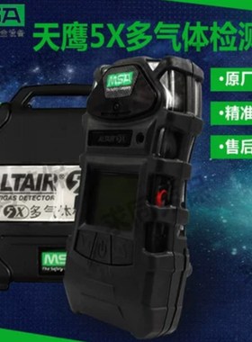 MSA/梅思安10143799天鹰5X便携式多气体检测仪O2/C3H8泵单色屏
