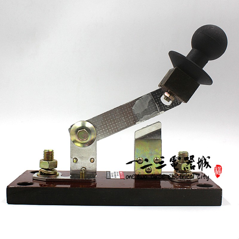 闸刀开关 HD11-400/18 单相 400A开启式刀开关 单投 加厚铜 刀闸