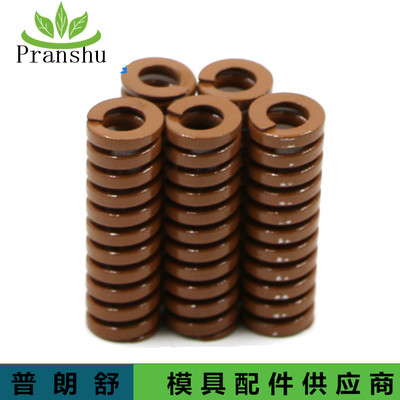 极重负荷TB27*25-175 国产模具弹簧茶色压缩矩形65mn厂家直销现货