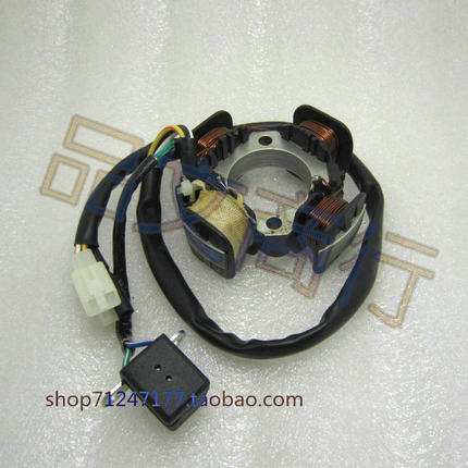 2冲摩托车AG100 V100  大鼓100 AG50 AG60摩托车线圈总成 定子