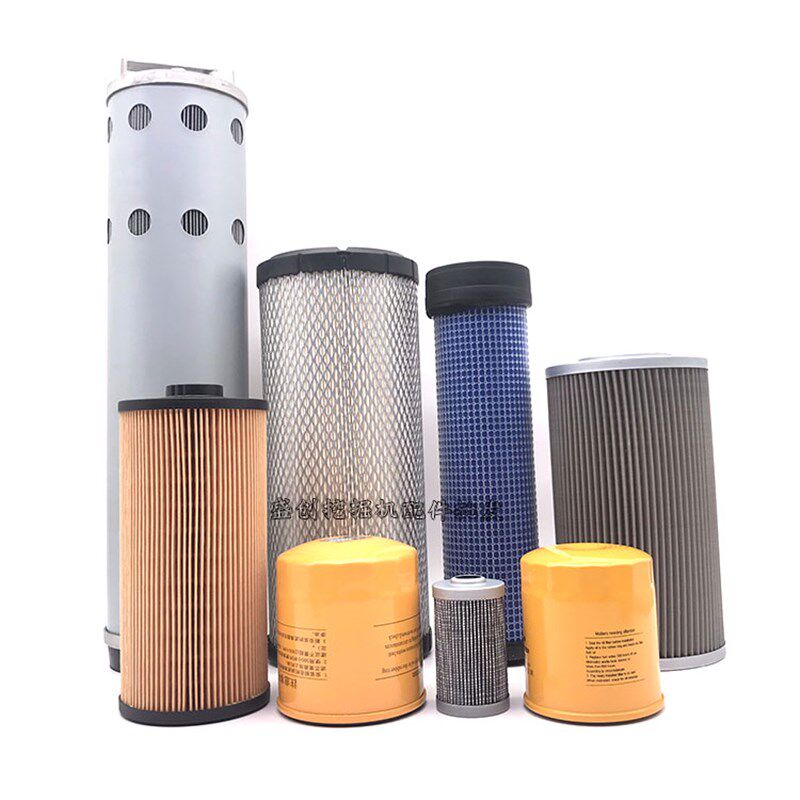 三一挖掘机SY60C-8-9 65五十铃机油滤芯柴油空气油水纸柴