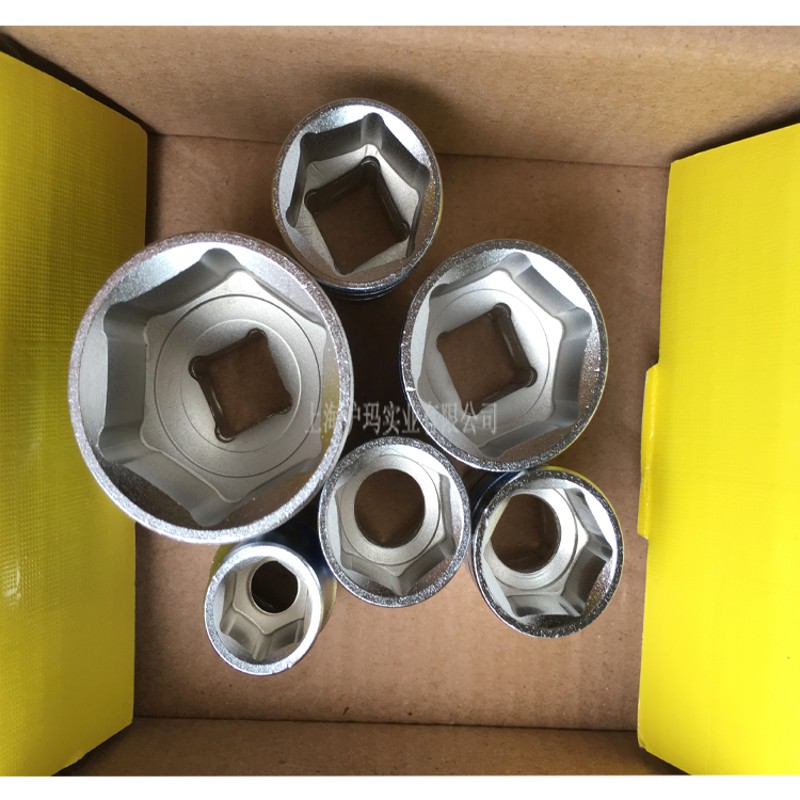 12.5mm外六角套筒头 大飞套筒1/2 套筒头子14mm17mm19 22 24 36