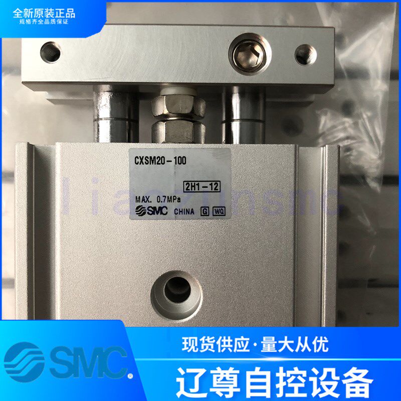 CXSM20-100全新原装正品SMC双杆气缸双作用带磁环现货假货白送