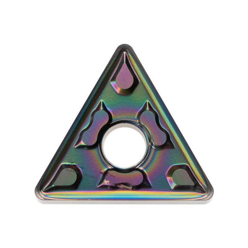 七彩淬火钢车削刀片TNMG160404/160408-BF1/BF2/BM2 AP105