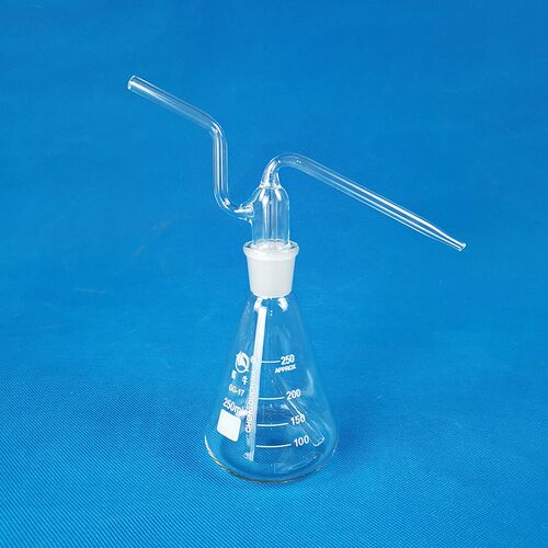 玻璃 三角洗瓶 洗气瓶 锥形洗瓶50ml100ml150ml250ml500ml1000ml