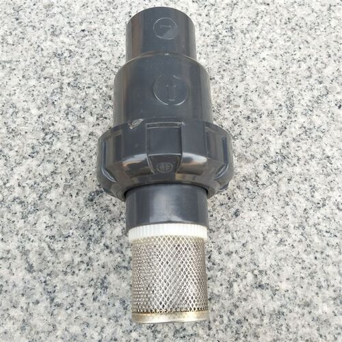 国标UPVC球型密网底阀PVC底阀 单由令底阀终端逆止阀 全球底阀
