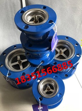 HC41X不锈钢芯立式消声逆止单向止回阀DN50 6 80 100 125 150 200