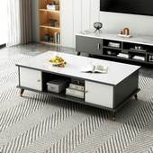 茶几客厅家用小户型2023新款 简约现代阳台轻奢茶桌出租屋用小桌子