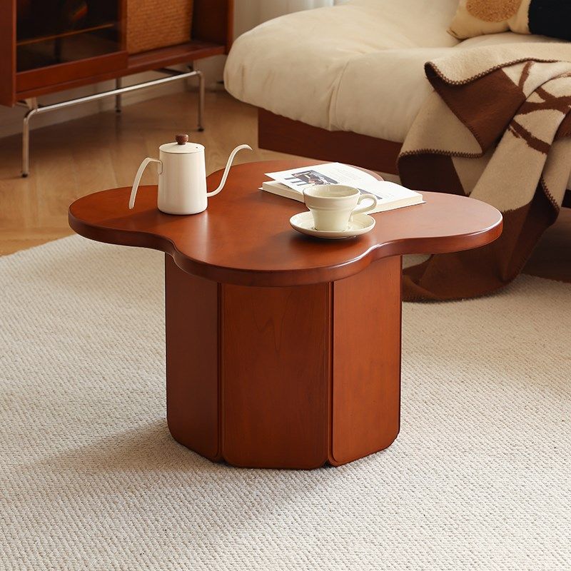 小万家具/全实木四叶草茶几客厅沙发边几北欧小户型阳台迷你桌子,童装/婴儿装/亲子装,泳帽,淘宝优惠券,粉丝福利购,淘宝优惠卷