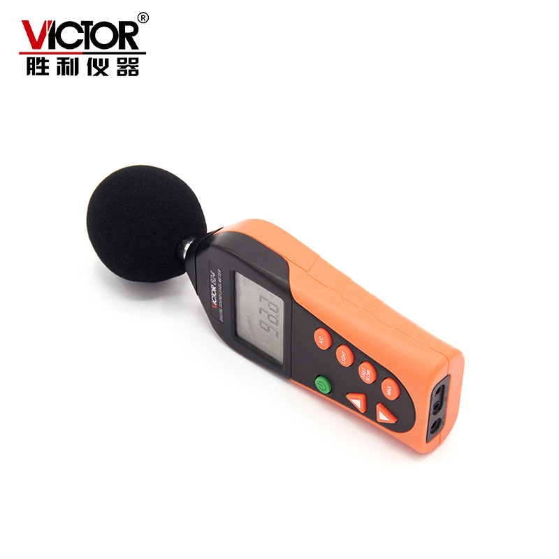 胜利VC824正品噪声测试仪高精度噪音仪声级计音量检测仪分贝仪器